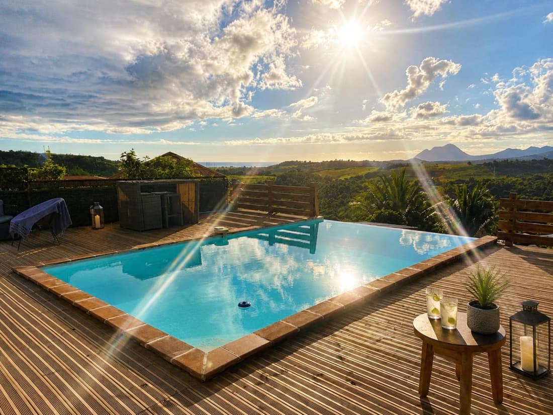 Sainte Luce_Villa_Piscine avec vue mer_wifi