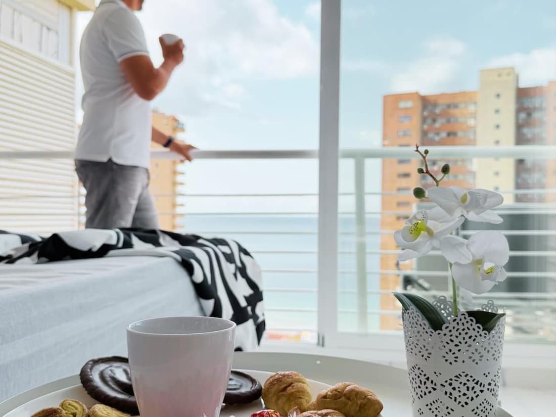 Loft Levante Sea view Pool 2 min beach Benidorm