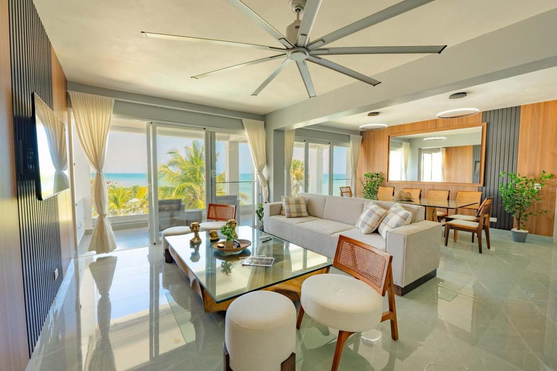 Exclusive Oceanfront 3 BR Apt in Sosua