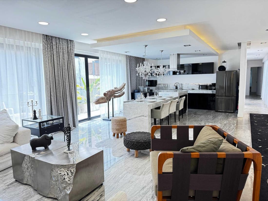 Black House - Stylish 3BR in Aldea Zama with Rooftop