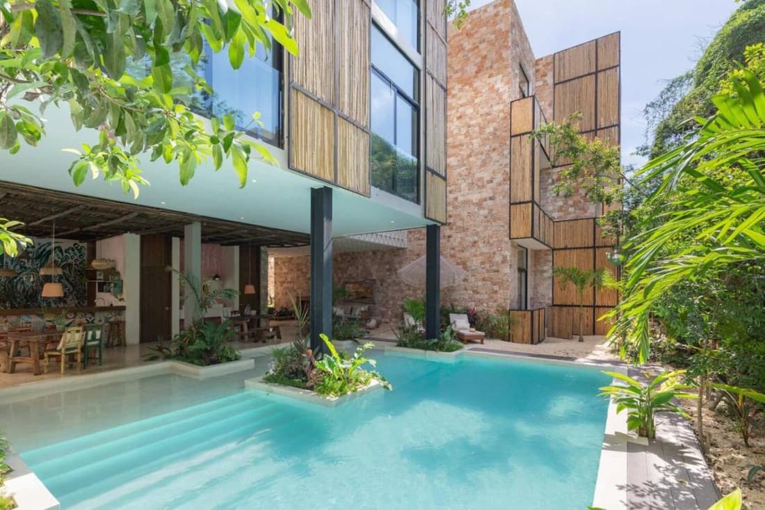 Manor Apt in Aldea Zama with pool