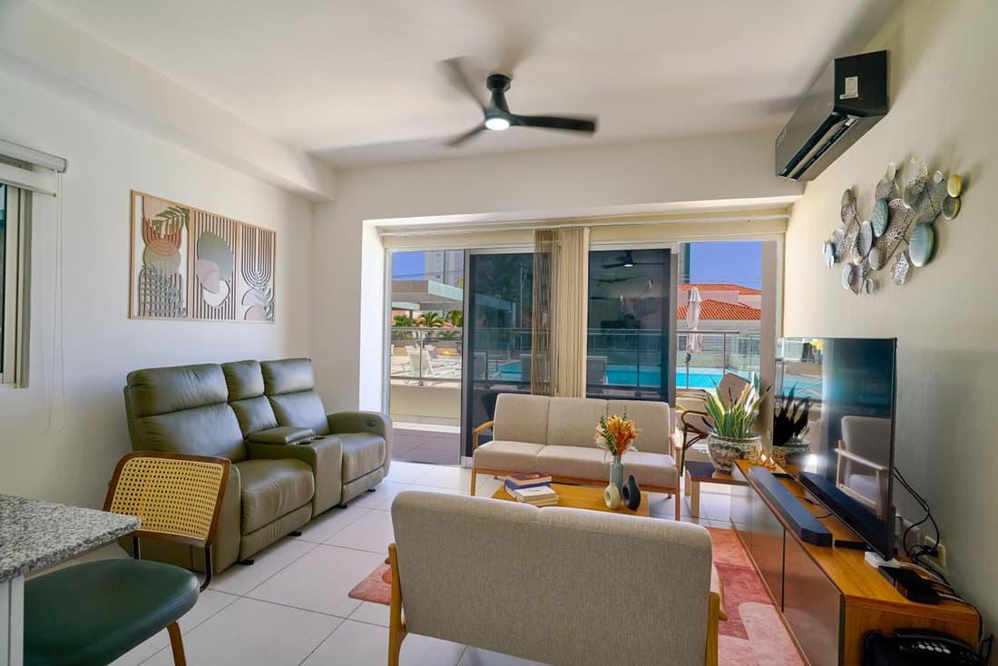 1BR Oasis 2Min to the Beach Juan Dolio