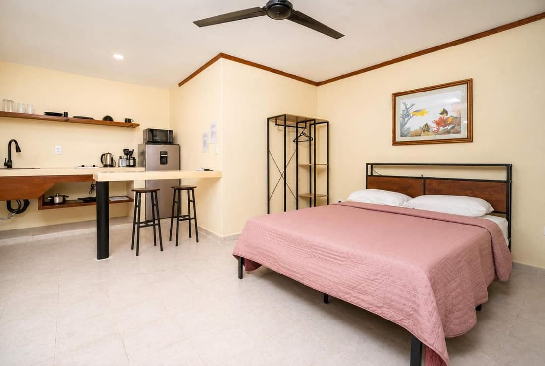 Private Entry Suite with Patio and ample bathroom