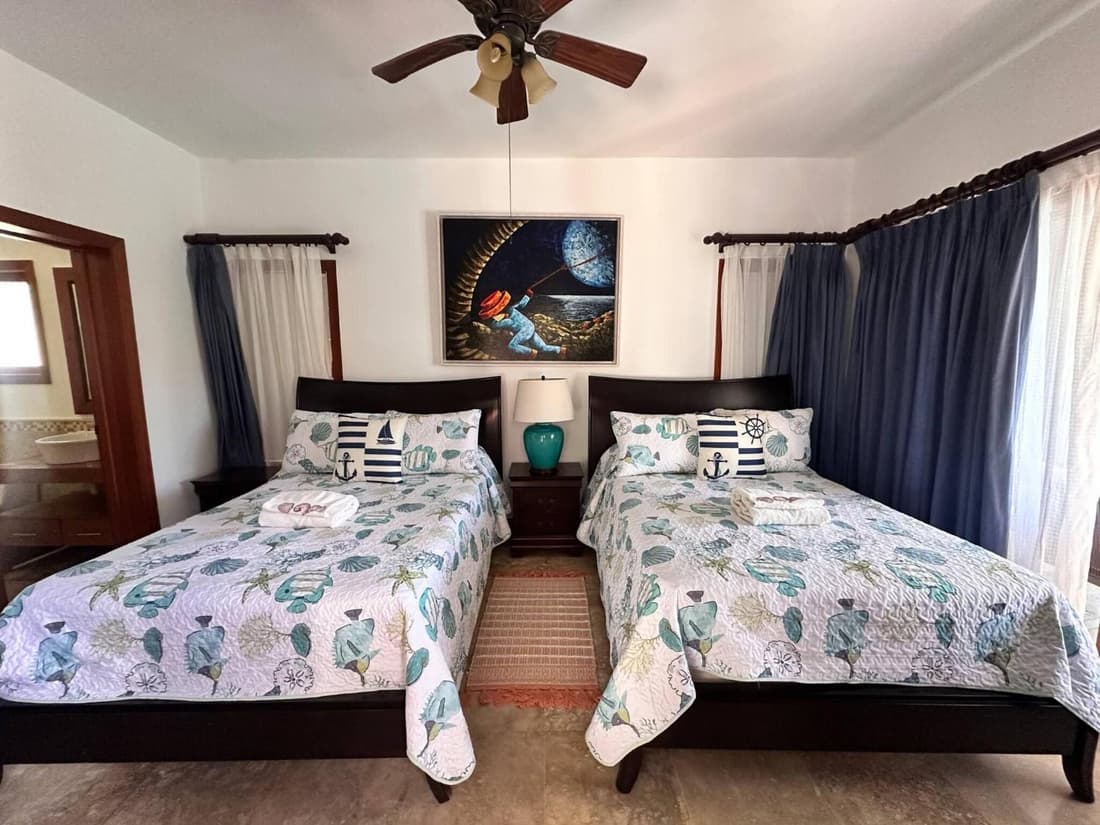 Villa with private pool and sea view in Saman
