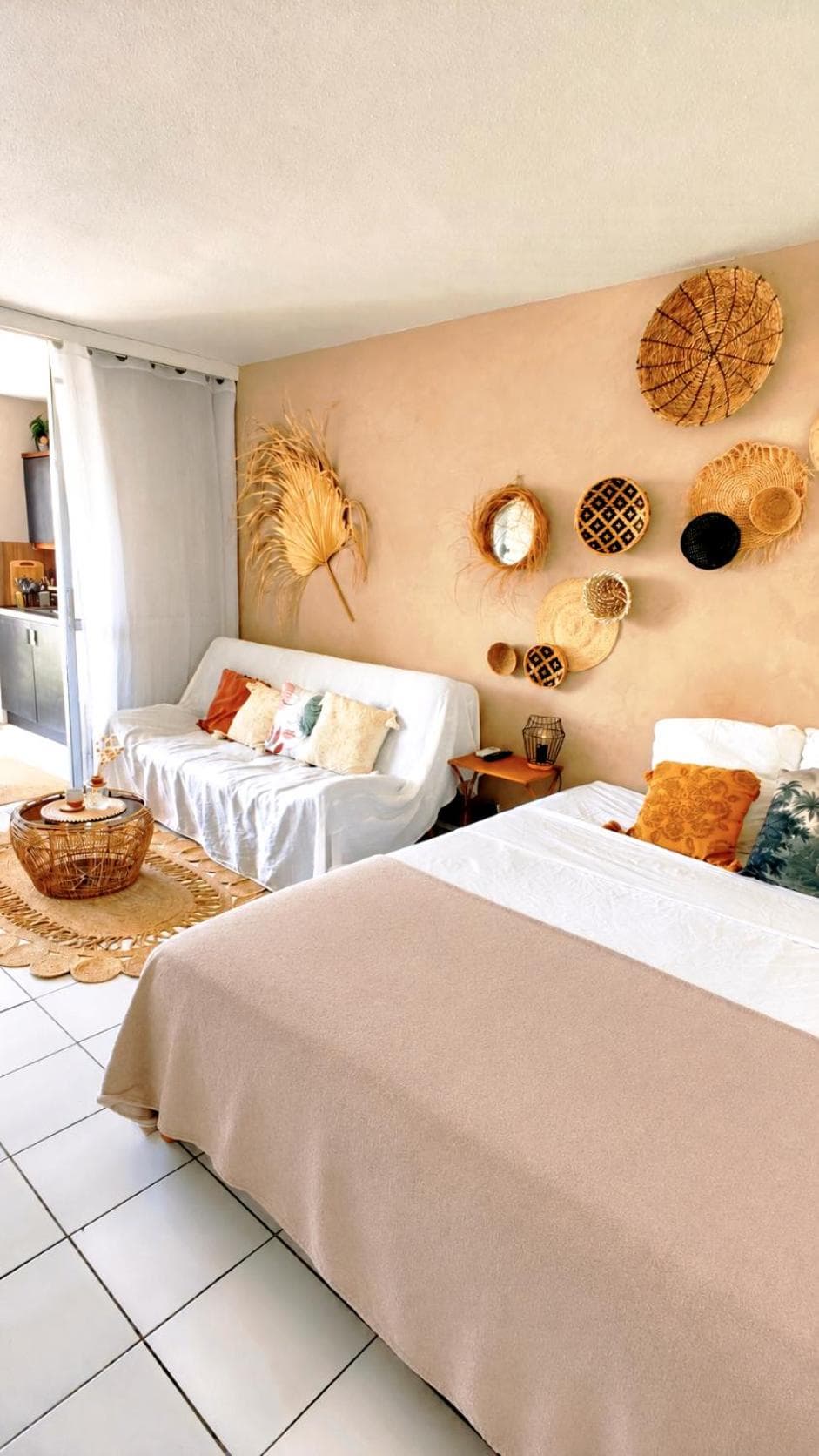 YUCCA FLOW - T1 de charme accès privé plage Gosier