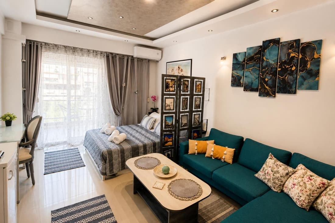 White Orchid Modern Studio near Metro & Parking