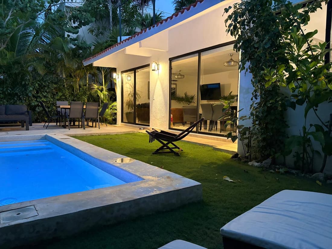 Exclusive Villa Steps from the Beach Playacar