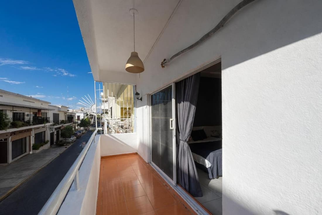 Balcony Street View Bedroom Zona Colonial