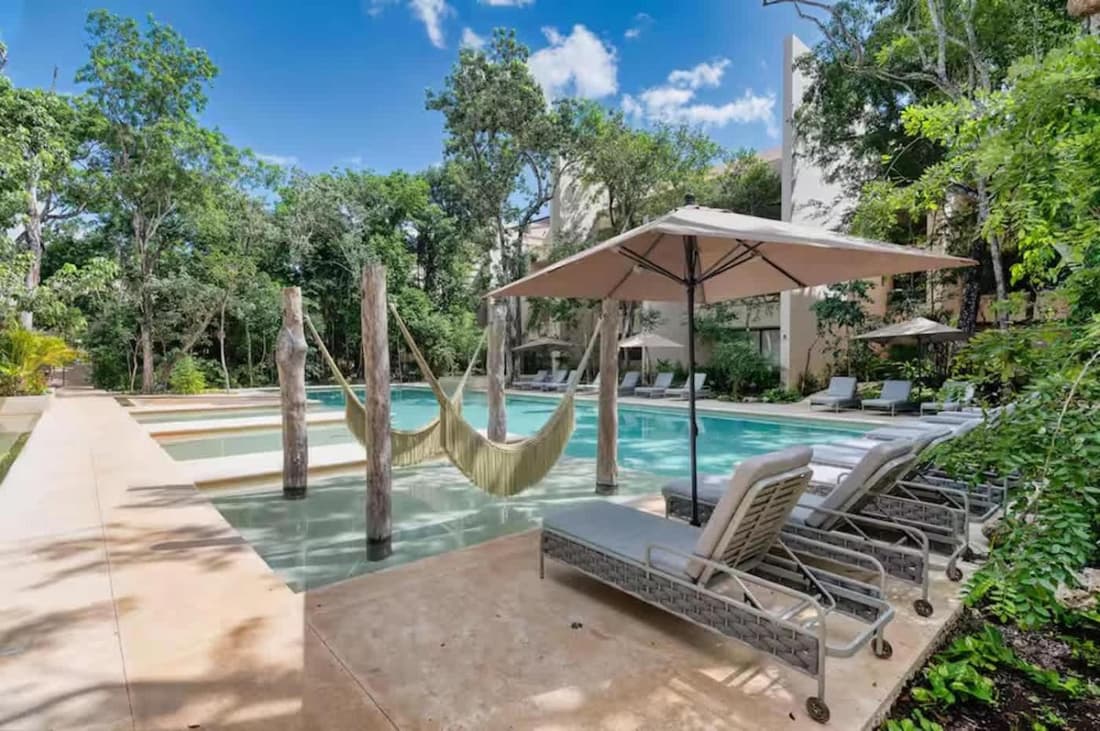Chic Jungle Studio Balcony Priv Pool Steam & Gym