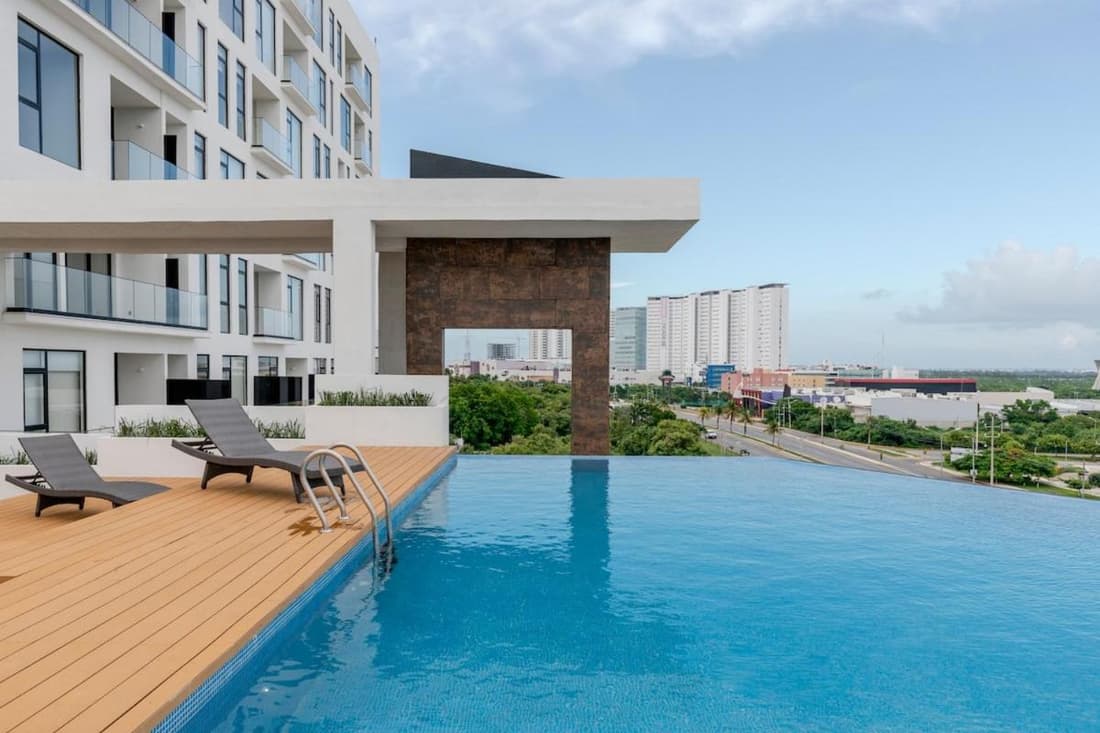 Apartment with stunning laguna view wpool & gym 902
