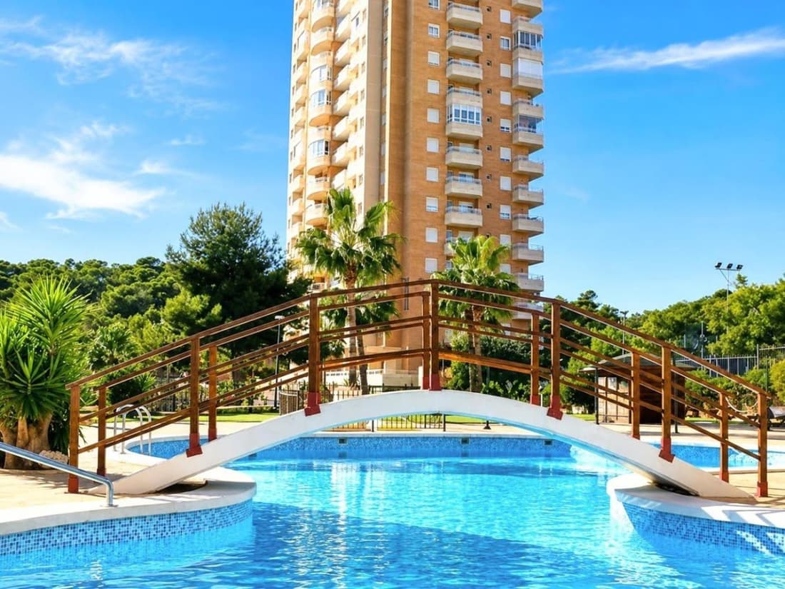 Jardín Benidorm Piscina, Garaje, Pádel Y Tenis