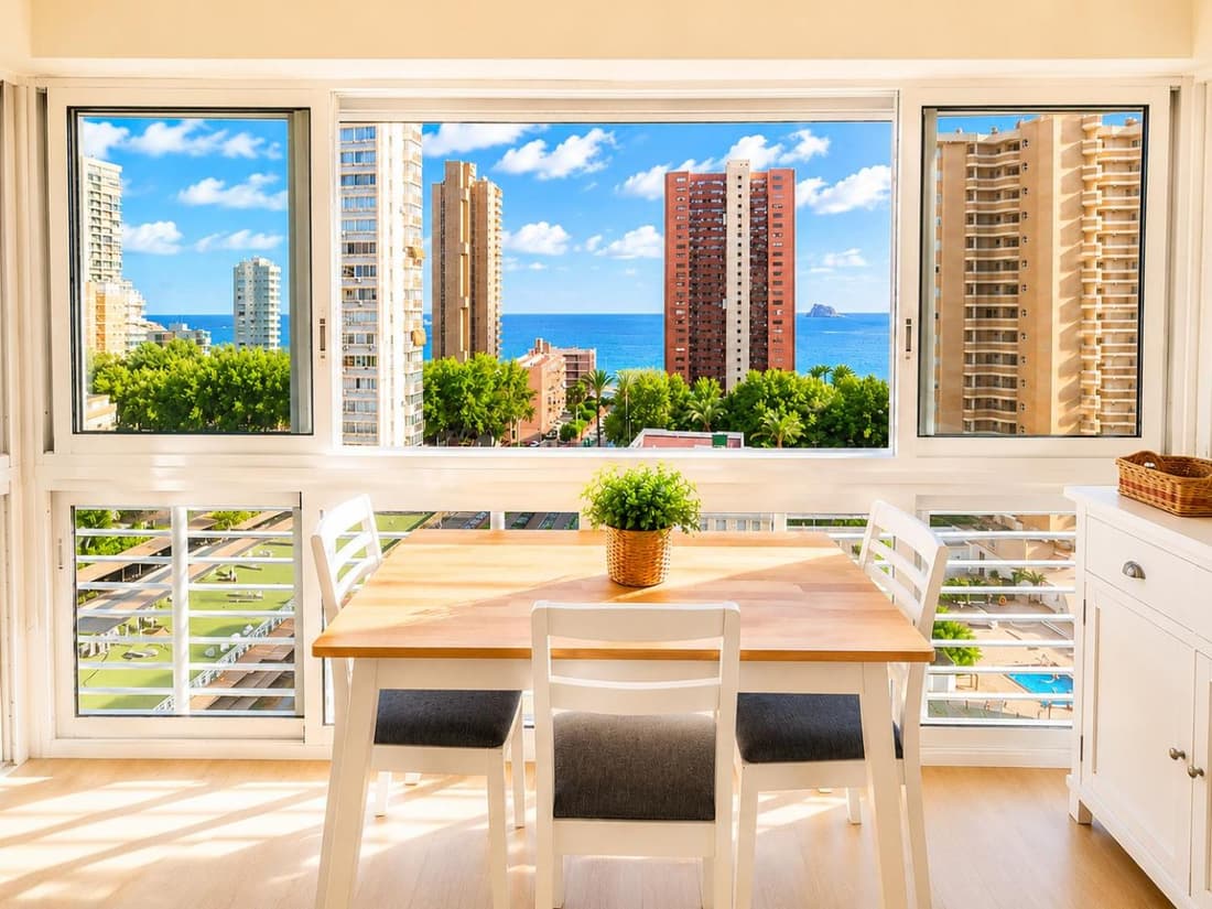 Apartamento con vistas al mar en Playa de Levante