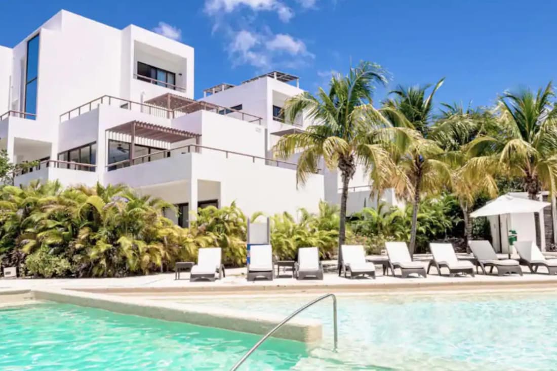 Bright 1 BD with private Terrace near TULUM