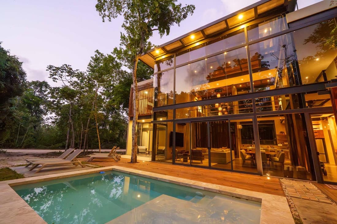 Luxury Jungle Retreat - 4 Bedroom Villa with Private Pool and Cenote - fits 14
