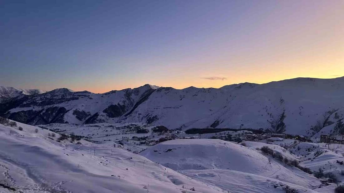 BEST VIEW in new Gudauri