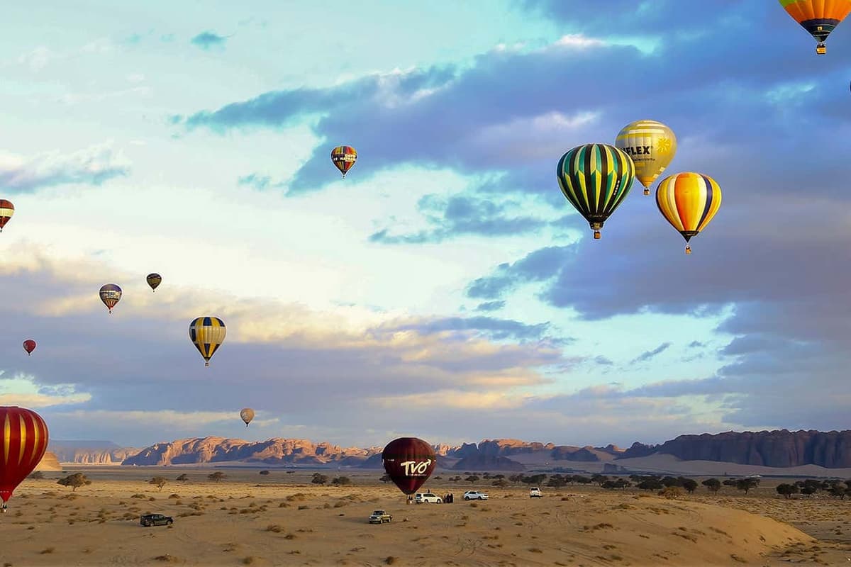 Al-Ula Hot Air Balloon Ride