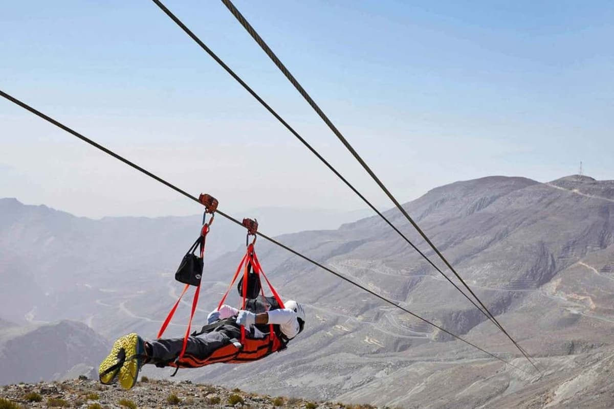 Al-Ula Zip Line Tour