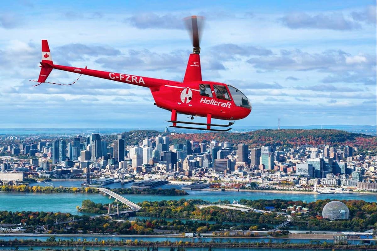 Montreal Helicopter Ride