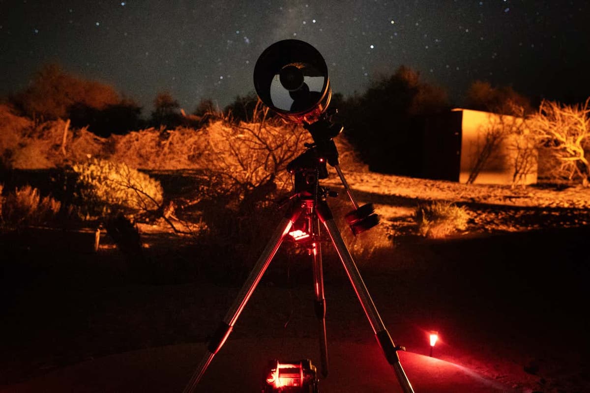 Observación de estrellas en el desierto de Atacama