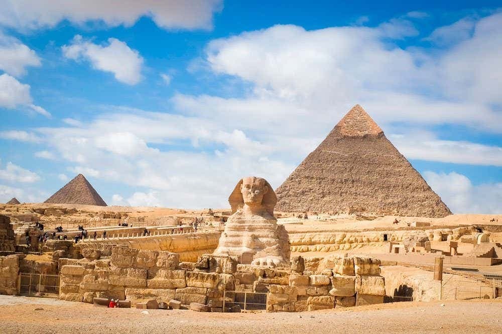 Pyramids of Giza, Memphis and Saqqara