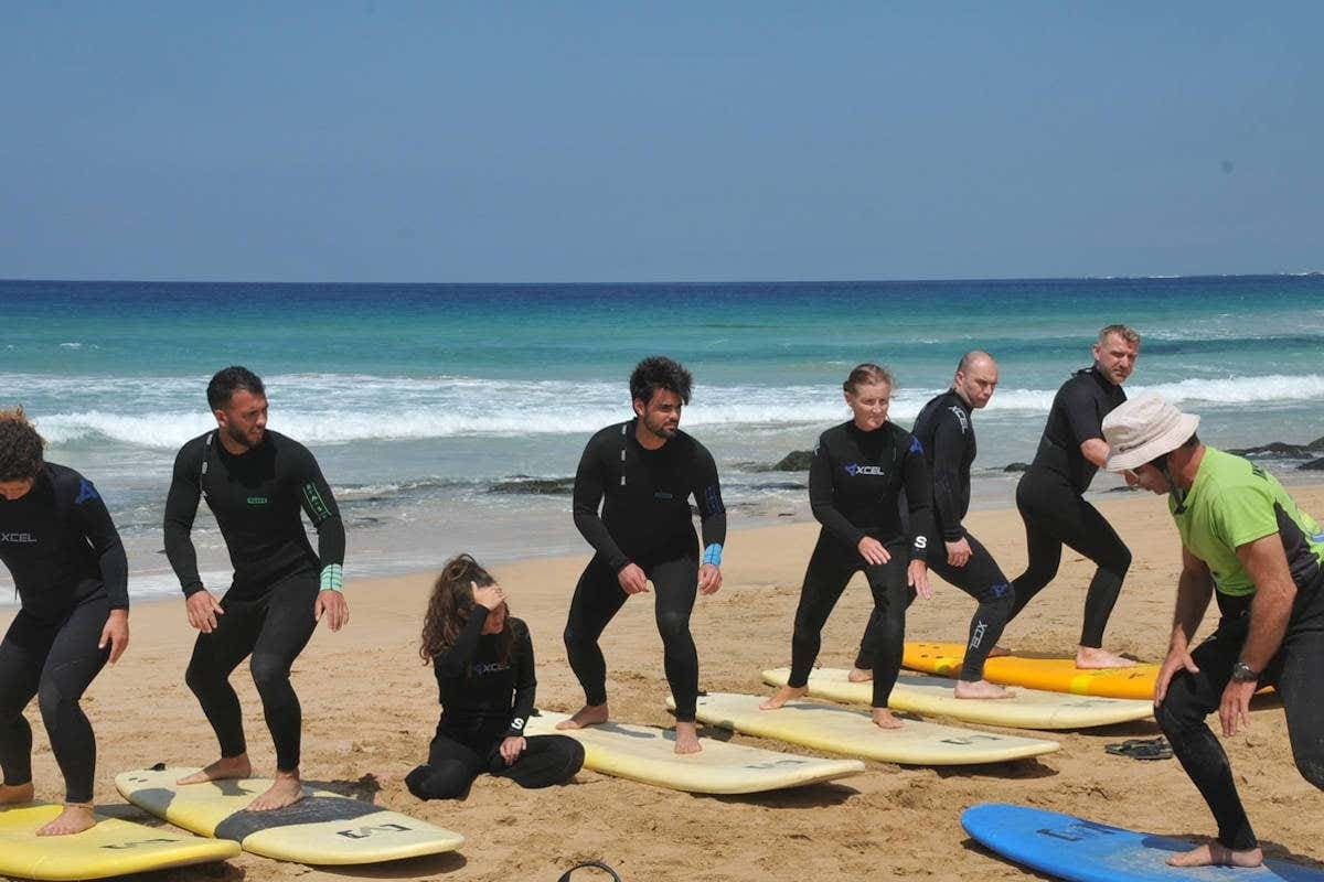 Corso di surf a Fuerteventura