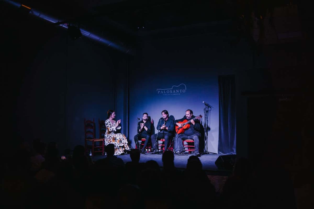 Spettacolo di flamenco al tablao Palosanto