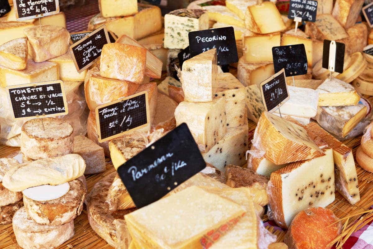 Degustazione di vini e formaggi francesi