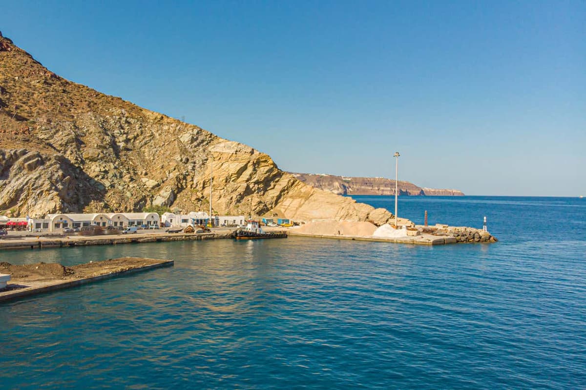 Giro in barca alla Caldera di Santorini