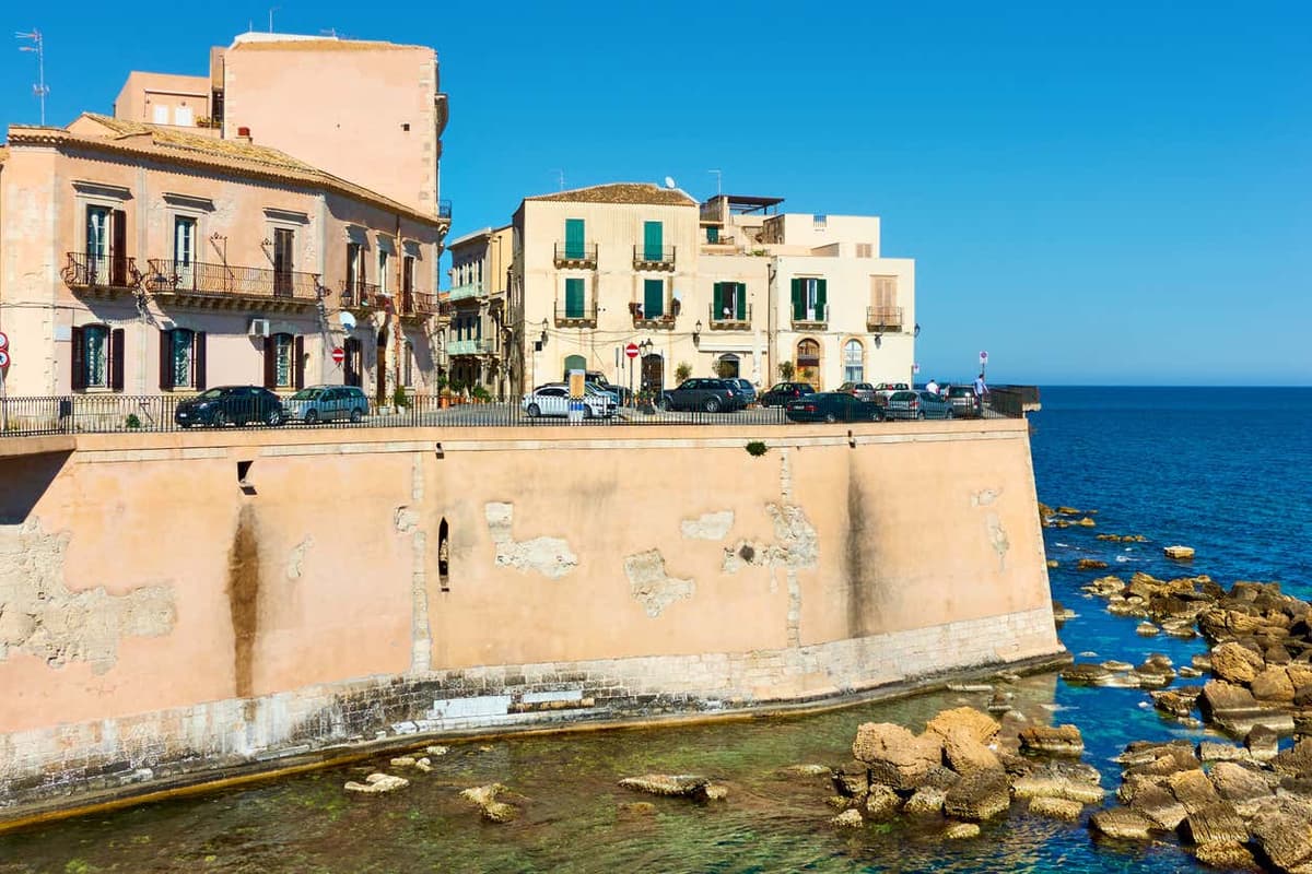 Giro in barca all'isola di Ortigia