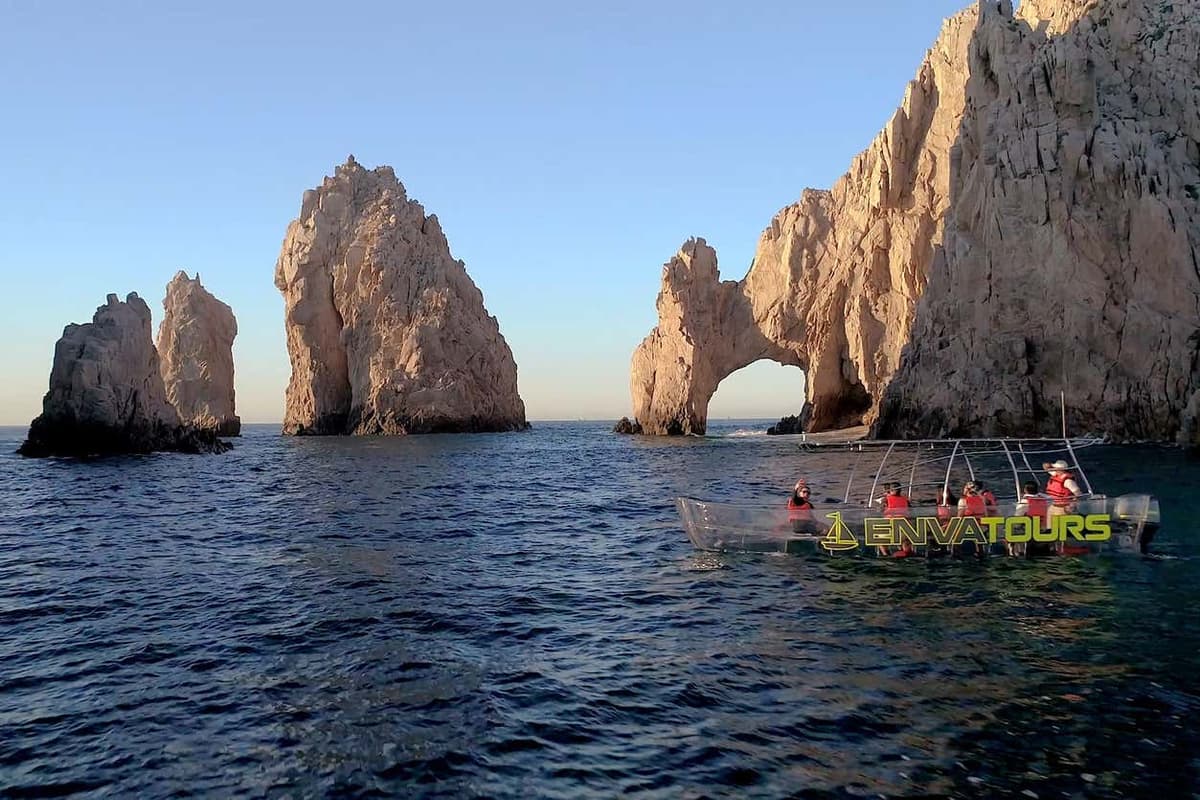 Paseo en barco transparente por Los Cabos