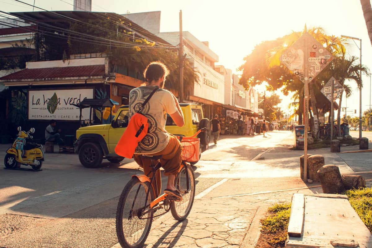 Tour en bicicleta por Playa del Carmen