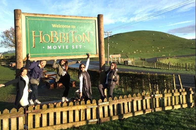 Excursão a Hobbiton e a Rotorua