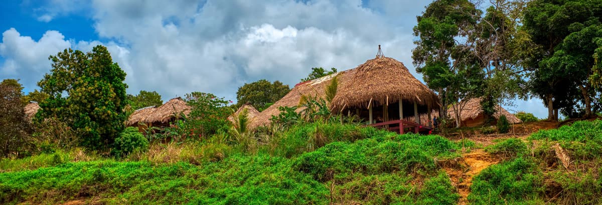 Excursión a una aldea indígena emberá