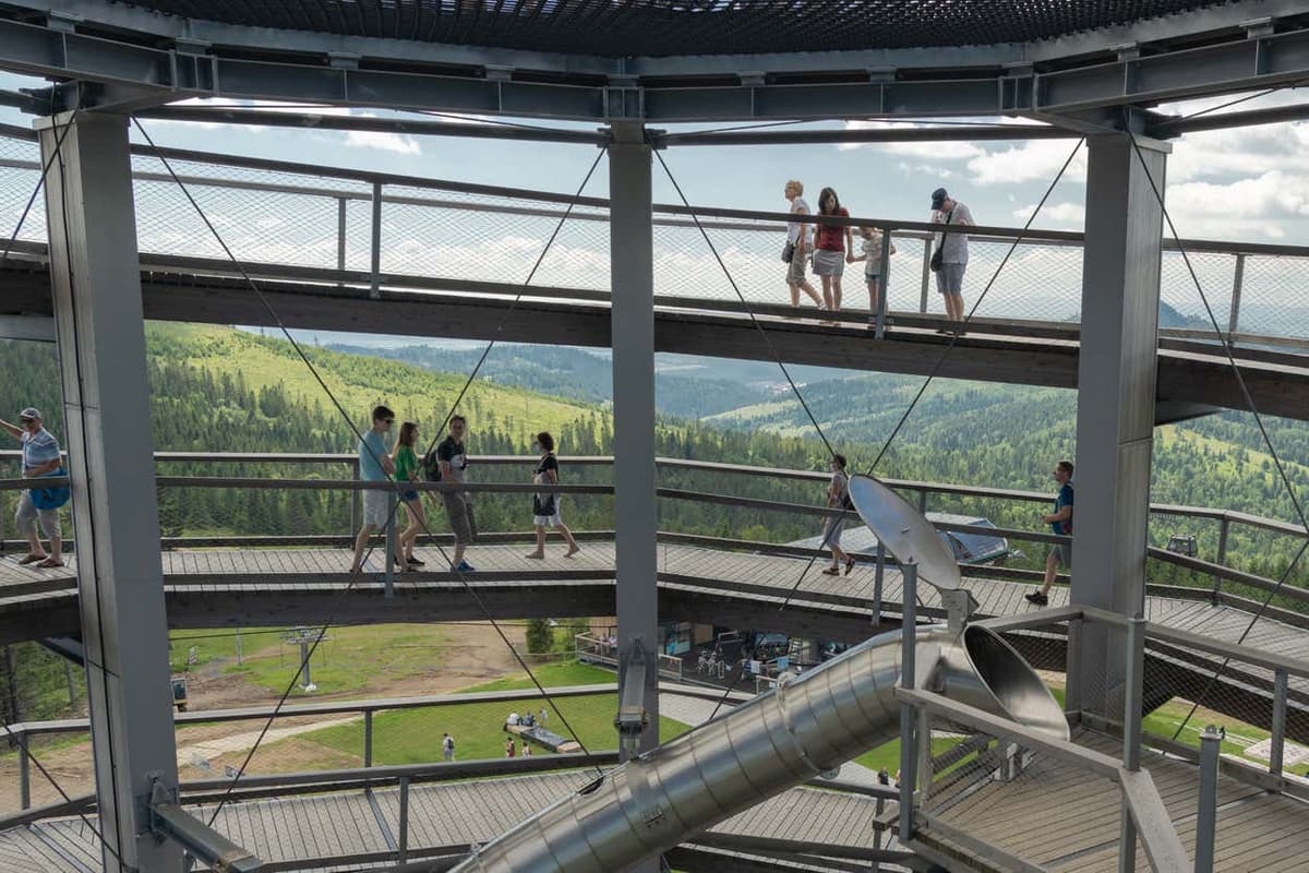 Treetop Walk Bachledka & Chochołów Thermal Baths Day Trip