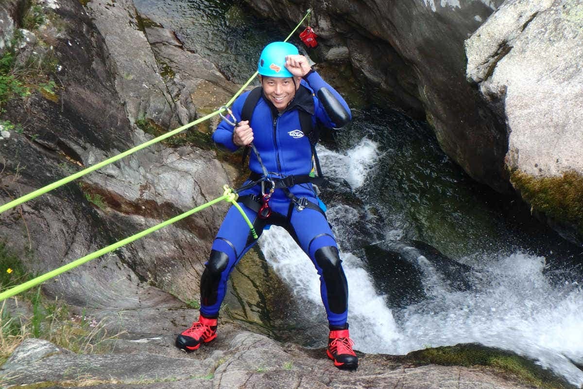Barranquismo en el Parque Nacional Peneda-Gerês