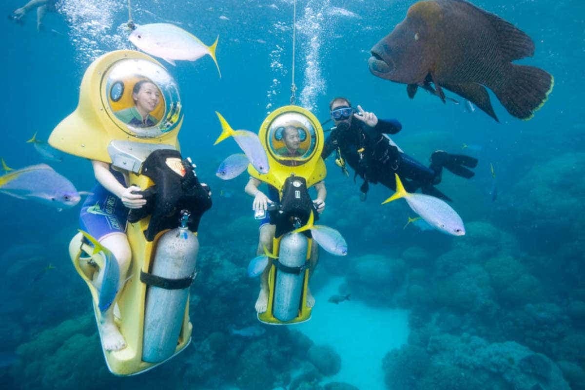 Scooter submarina en Punta Cana