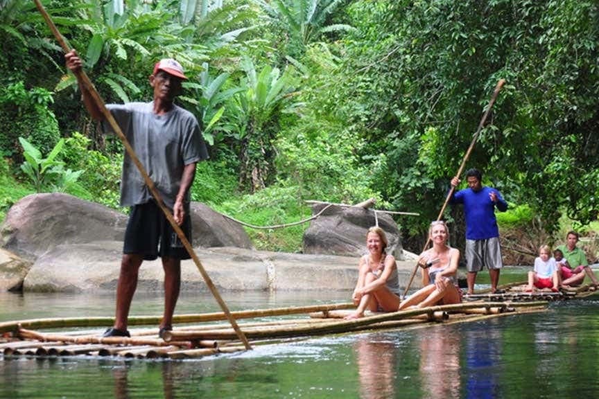 Song Phreak River Bamboo Raft Ride