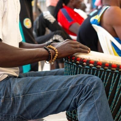 Esibizione dal vivo del Ballet Royal Horizon Baobab - Dakar