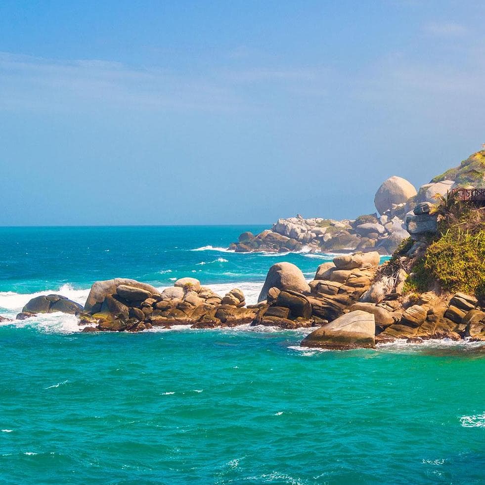 Day 8. Santa Marta - Daytour to Tayrona National Natural Park - Playa Cristal Neguanje - Santa Marta