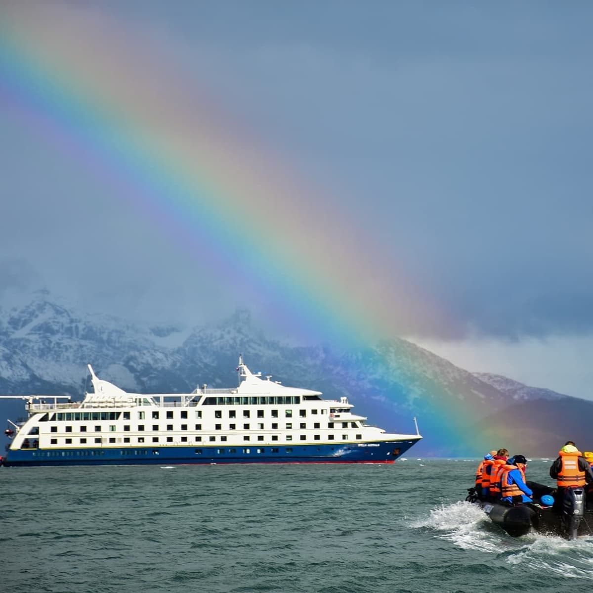 Ushuaia – Crucero Australis - مضايق تشيلينا
