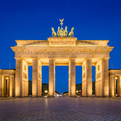 Porta di Brandeburgo, simbolo della riunificazione tedesca - Berlino