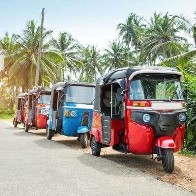Esplorare Kandy con un tradizionale tuk-tuk - Kandy
