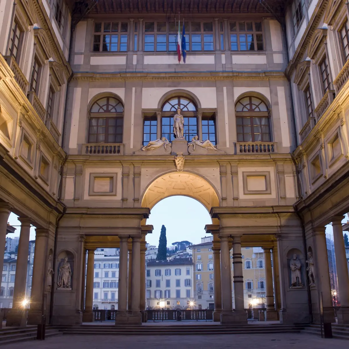 Besuch der Uffizien-Galerie - Florenz