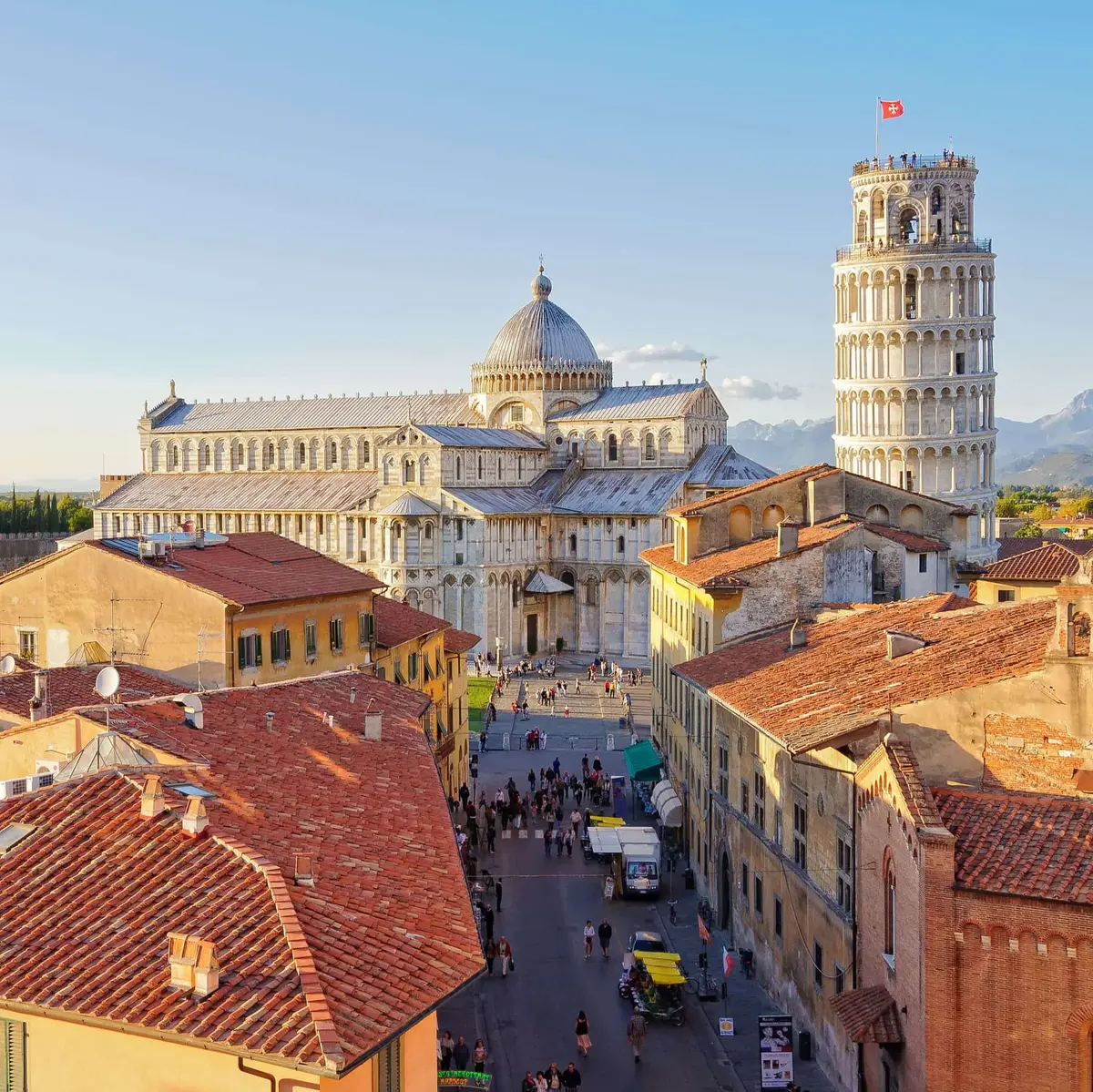 Pisa, die Stadt des Schiefen Turms - Florenz