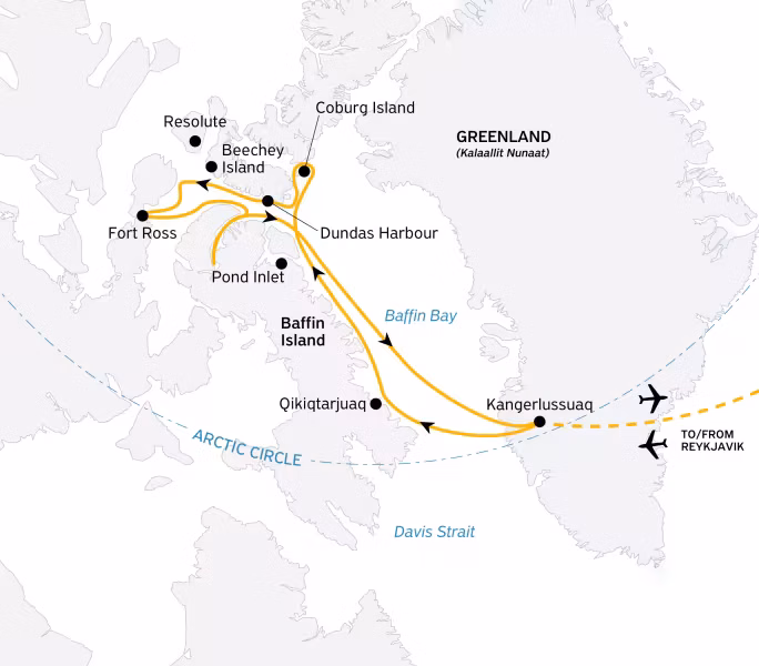 Canadian Arctic: Wildlife, Helicopters, & the Northwest Passage (Kangerlussuaq)
