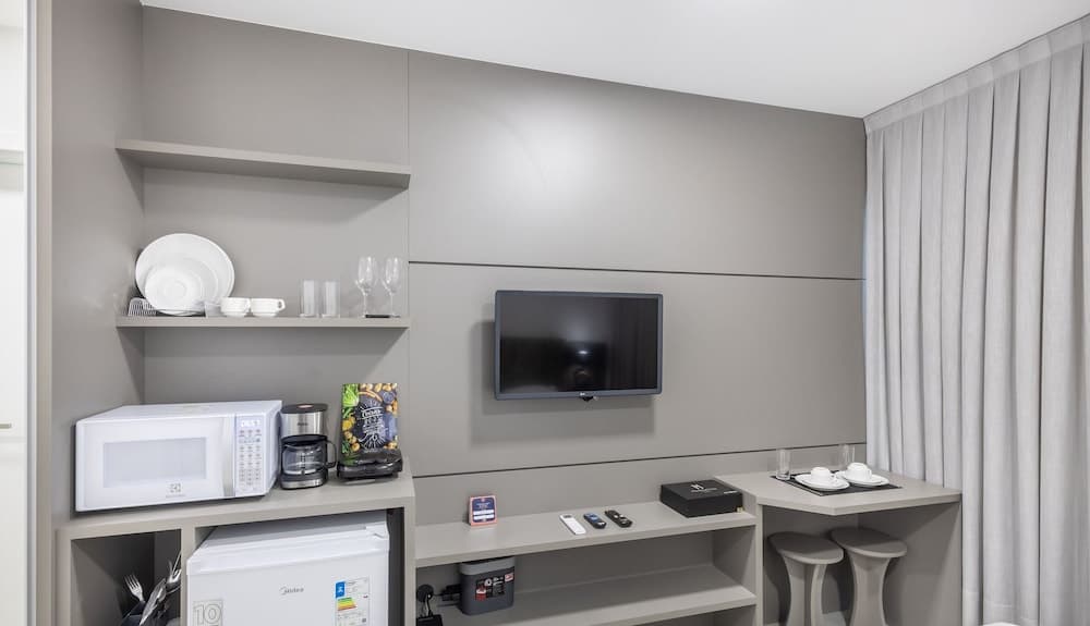 MHFA Studios em Prédio Luxuoso Vista Mar
