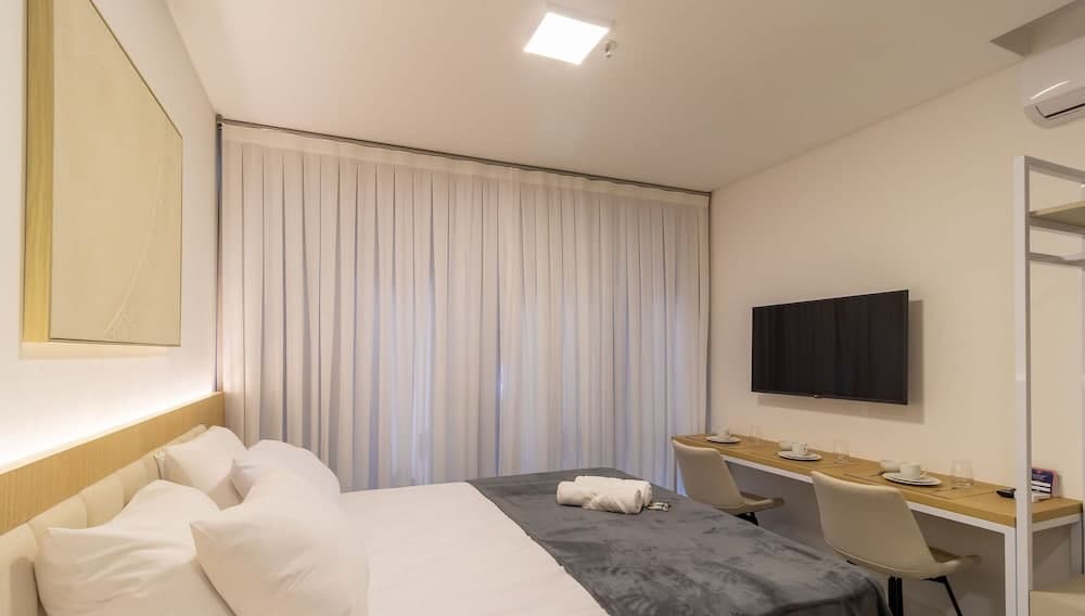 MHFA Studios em Prédio Luxuoso Vista Mar