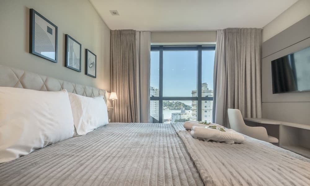 MHFA Studios em Prédio Luxuoso Vista Mar