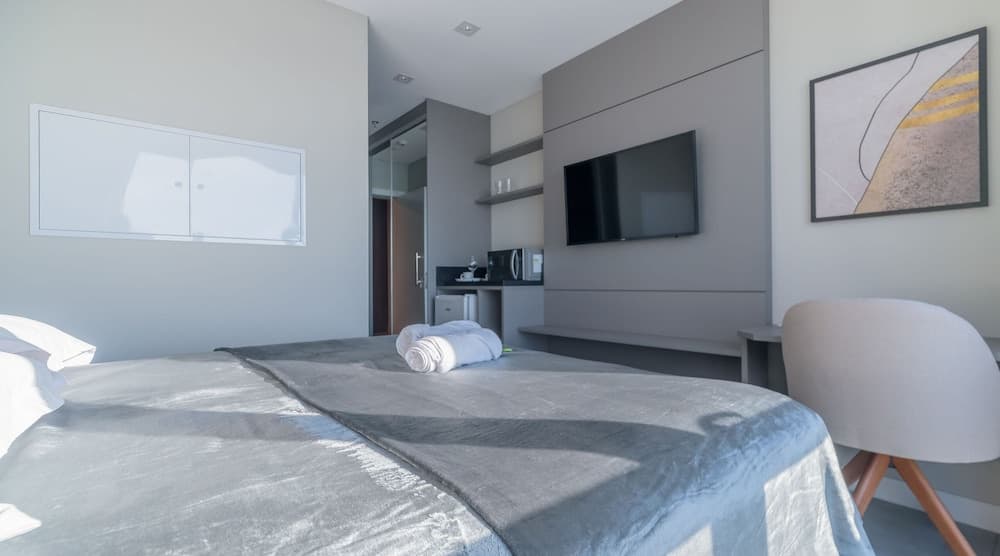 MHFA Studios em Prédio Luxuoso Vista Mar