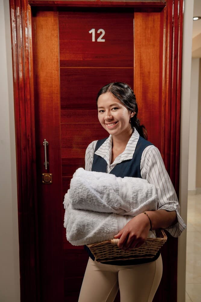 Hotel Melthon Class, Medidas de limpieza